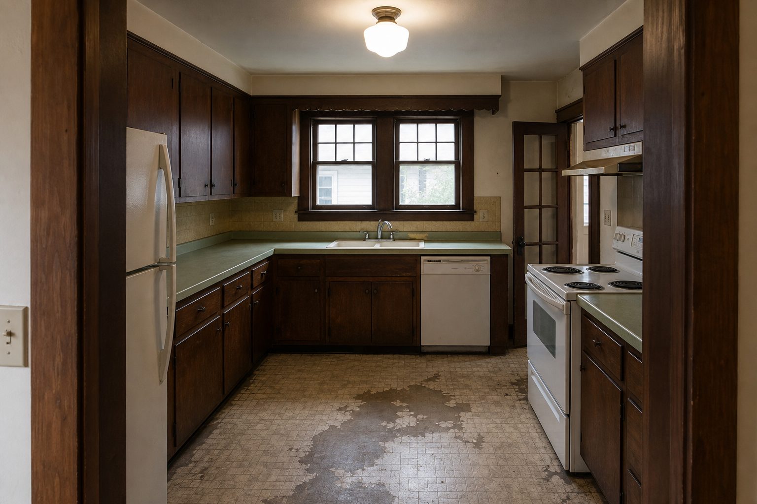 Before β Craftsman Kitchen Remodel