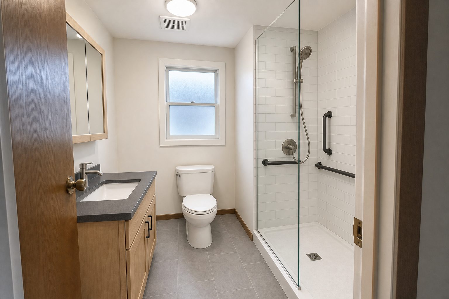 Walk-In Shower Conversion